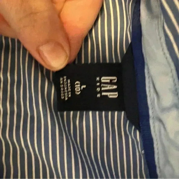 Vintage Boys Gap Kids 2006 Striped Button Up Shirt Size Large (10) EUC Fall - Picture 3 of 7